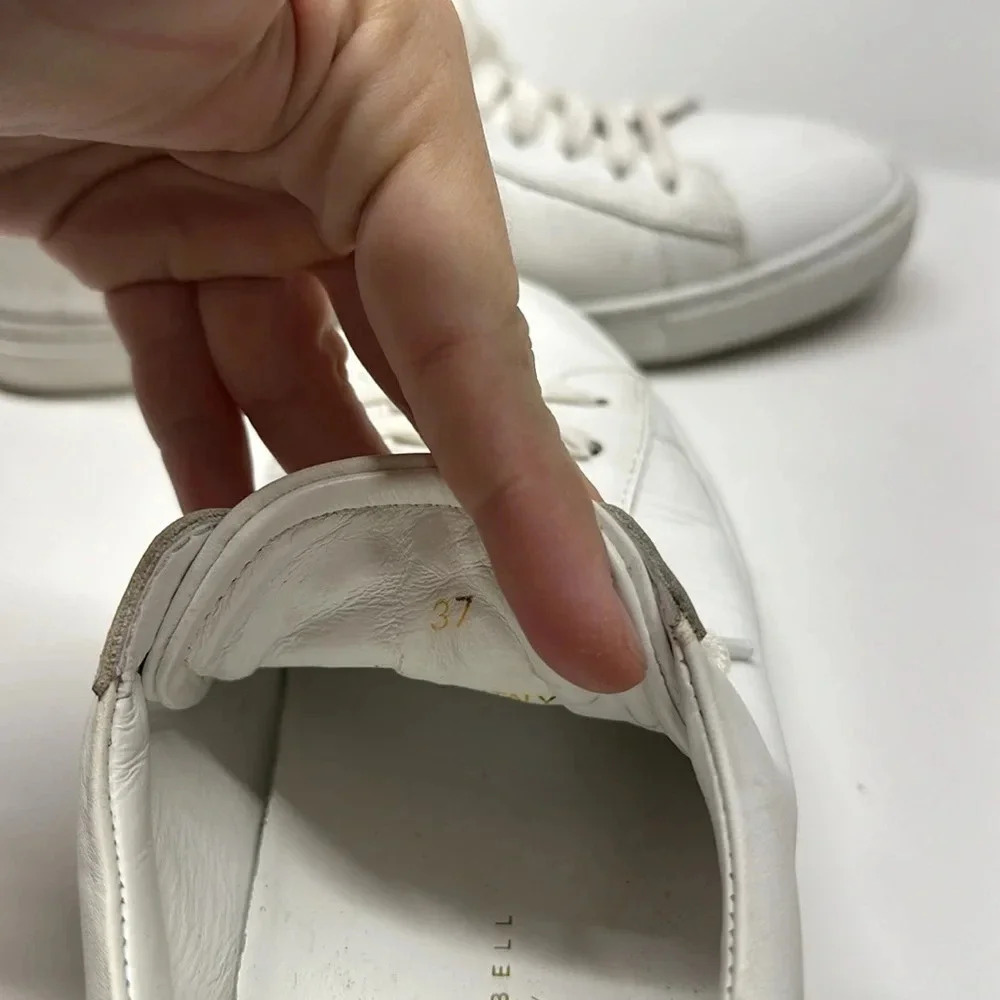 Oliver Cabell Low Top 1 Sneakers Shoes Lace Up Leather Sneaker White Women's 7 - Picture 8 of 11